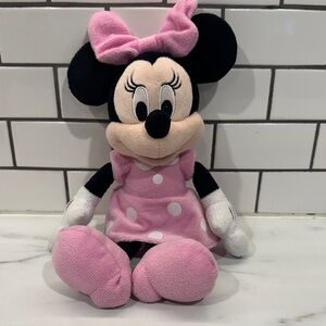 Disney Minnie Mouse Plush - Pink and Black